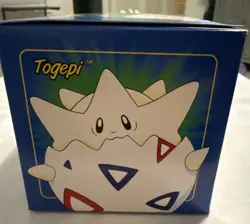 Vintage 1999 Pokemon Burger King 23k Gold Plated Trading Card Togepi Blue Sealed - Image 5