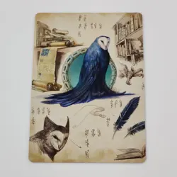 MTG Wan Shi Tong, Librarian Art Card Art Series Avatar The Last Airbender NM - Image 1