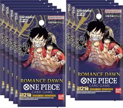 One Piece Card Game ROMANCE DAWN Booster Pack 8 Pack OP-01 Japan Card Game - Image 1
