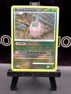 Burmy 80/132 Reverse Holo Secret Wonders Pokemon Card NM - Image 2