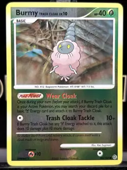 Burmy 80/132 Reverse Holo Secret Wonders Pokemon Card NM - Image 3