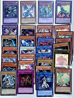 YuGiOh! Card Collection Lot Of 1200 - 150 Rares & Foils + 1050 Commons LP To NM - Image 1