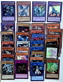 YuGiOh! Card Collection Lot Of 1200 - 150 Rares & Foils + 1050 Commons LP To NM - Image 2