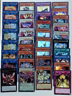 YuGiOh! Card Collection Lot Of 1200 - 150 Rares & Foils + 1050 Commons LP To NM - Image 3
