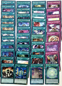 YuGiOh! Card Collection Lot Of 1200 - 150 Rares & Foils + 1050 Commons LP To NM - Image 4