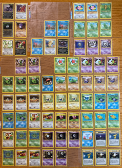 Neo Discovery Pokemon Card 66+ card lot Houdoom holo 4/75 & Ursaring holo 15/75 - Image 1