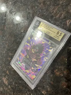 Dark Broly Uncontrollable Berserker SR Foil Dragon Ball Super Card | BGS 9.5 - Image 5