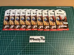 Magic The Gathering Marvel Spider-Man Sleeved Booster Pack Lot of 10 - Image 1