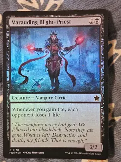 Marauding Blight-Priest FOIL Foundations MTG Magic - Image 3