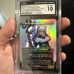 Y'shtola Night's Blessed MTG Final Fantasy - Mythic Borderless Foil CGC 10 🔥 - Image 1