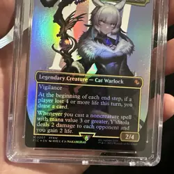 Y'shtola Night's Blessed MTG Final Fantasy - Mythic Borderless Foil CGC 10 🔥 - Image 2