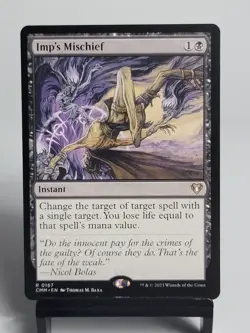 Magic the Gathering - Commander Masters - Imp's Mischief - Image 1