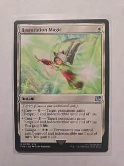 Restoration Magic - Final Fantasy - LP - Uncommon - Instant - MTG - Image 1
