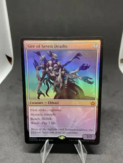 Sire of Seven Deaths Foundations Foil MTG 0001 - Image 1
