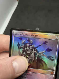 Sire of Seven Deaths Foundations Foil MTG 0001 - Image 3