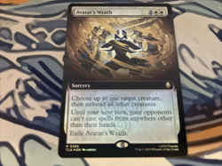 MTG Avatar The Last Airbender Avatar's Wrath Extended Art (Nonfoil) 0365 - Image 1
