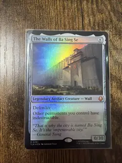 The Walls of Ba Sing Se 261 FOIL Avatar MTG NM - Image 1