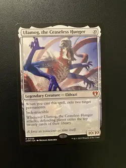 MTG Ulamog, the Ceaseless Hunger MYTHIC Commander Masters CMM#0005 NM English - Image 1