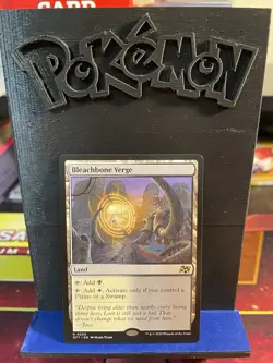 MTG Bleachbone Verge Rare Land 0250 Aetherdrift NM - Image 1