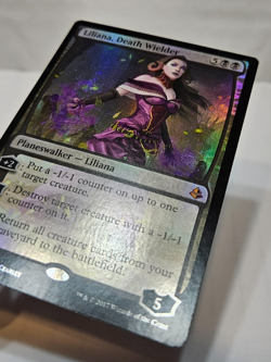 FOIL Liliana, Death Wielder Amonkhet MTG Magic The Gathering 355 - Image 2