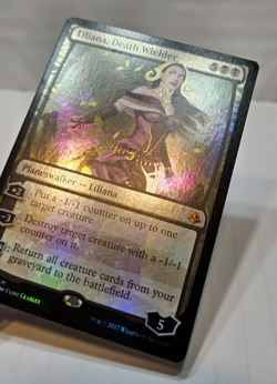 FOIL Liliana, Death Wielder Amonkhet MTG Magic The Gathering 355 - Image 3