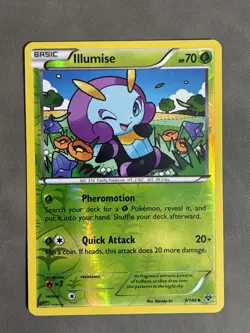 Pokemon - Illumise - 9/146 - XY Base set - Reverse Holo - NM/M - Image 1