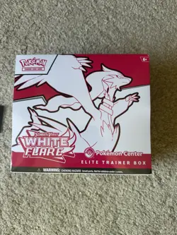 Pokemon TCG: White Flare Pokemon Center Elite Trainer Box PKC ETB SEALED - Image 1