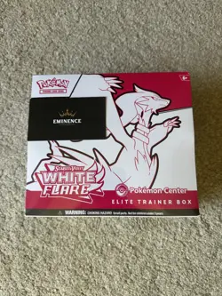 Pokemon TCG: White Flare Pokemon Center Elite Trainer Box PKC ETB SEALED - Image 3