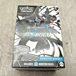 Pokemon TCG Scarlet & Violet Black Bolt Booster Bundle English Sealed New - Image 1