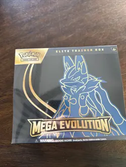 Pokemon Mega Evolution Elite Trainer Box New Sealed English Pokemon TCG ETB - Image 1