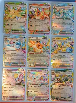 Pokemon Prismatic Evolutions Umbreon ex 060/131 Eeveelution Set 9 Double Rares - Image 2