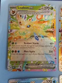 Pokemon Prismatic Evolutions Umbreon ex 060/131 Eeveelution Set 9 Double Rares - Image 3