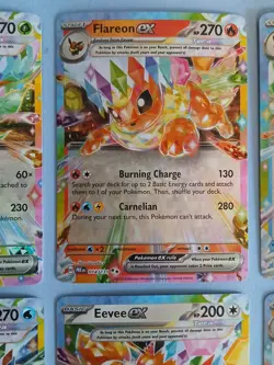 Pokemon Prismatic Evolutions Umbreon ex 060/131 Eeveelution Set 9 Double Rares - Image 4