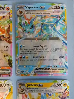 Pokemon Prismatic Evolutions Umbreon ex 060/131 Eeveelution Set 9 Double Rares - Image 5