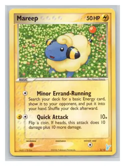 Pokemon TCG Mareep 67/109 Team Rocket Returns Normal LP - Image 1
