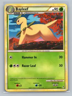 Pokemon TCG Bayleef 40/95 Call of Legends Normal LP - Image 1