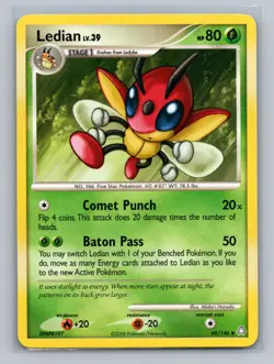 Pokemon TCG Ledian 60/146 Legends Awakened Normal LP - Image 1