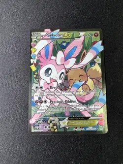 Pokemon TCG Sylveon EX Full Art RC32/RC32 Radiant Collection LP/NM - Image 1