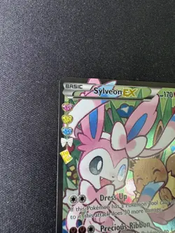 Pokemon TCG Sylveon EX Full Art RC32/RC32 Radiant Collection LP/NM - Image 3