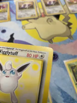 Pokemon TCG Jigglypuff 1st Edition 54/64 Jungle + Wigglytuff Non Holo 32/64 LP - Image 5