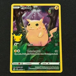 Pikachu 005/025 Holo Rare Celebrations Pokemon TCG LP - Image 1