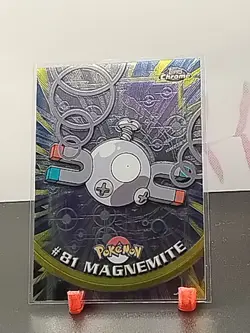 2000 Topps Chrome Pokemon Series 2 #81 Magnemite - Image 1