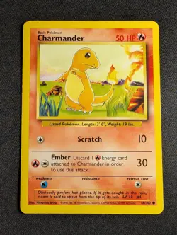 Pokemon Charmander 46/102 Common Base Set NM - A - Image 1