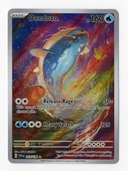 Pokemon TCG: Dondozo 207/198 Illustration Rare Scarlet & Violet Base Set - NM - Image 1