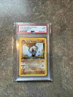 2000 Pokemon Rocket Dark Manhole 1st Edition #40 PSA9 MINT - Image 1