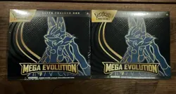 2 Pokemon Mega Evolution Elite Trainer Boxes Lucario ETB - Factory Sealed - Image 1
