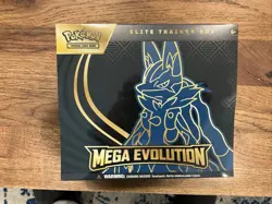 2 Pokemon Mega Evolution Elite Trainer Boxes Lucario ETB - Factory Sealed - Image 2