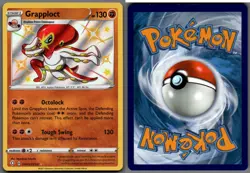 2021 Pokemon, Shining Fates: Shiny Vault, #SV73/SV122 Grapploct, Shiny Holo Rare - Image 1