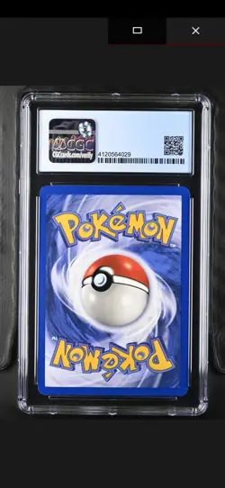 CGC 9 MINT Pokemon Dark Gyarados 8/82 2000 Team Rocket - Unlimited Rare Holo - Image 2
