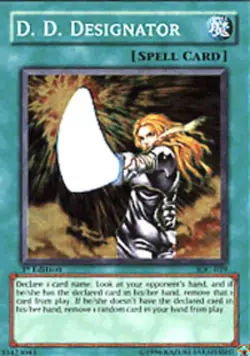 D.D. Designator - IOC-039 - Super Rare - Unlimited Edition - Damaged - Image 1